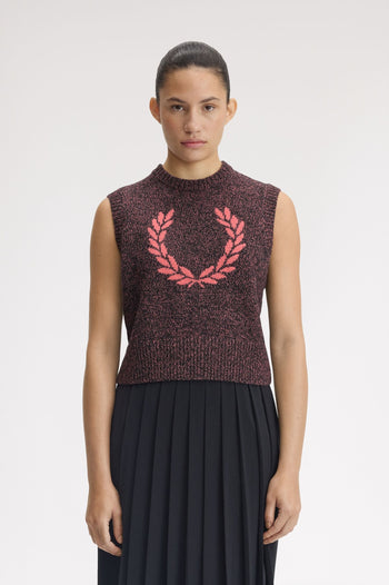 TWISTED MARL KNITTED TANK
