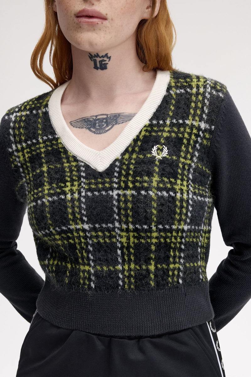 TARTAN PANEL JUMPER