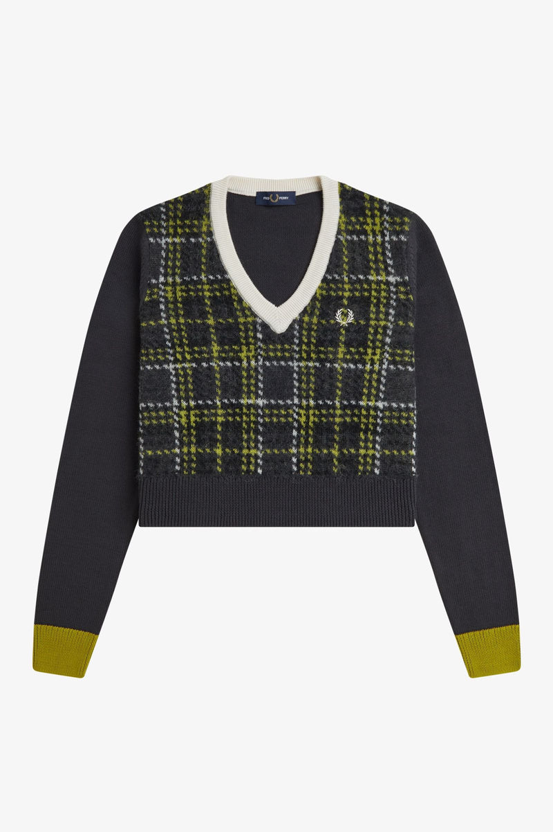 TARTAN PANEL JUMPER