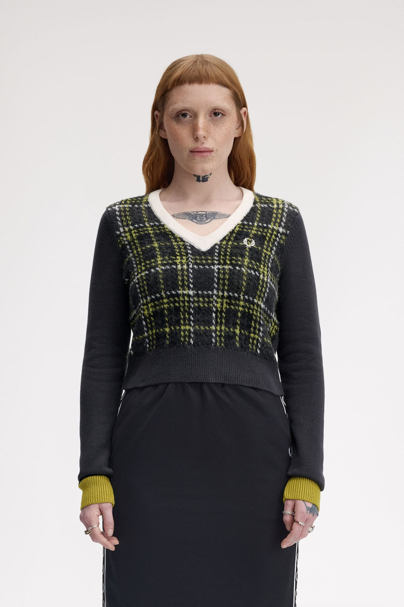 TARTAN PANEL JUMPER