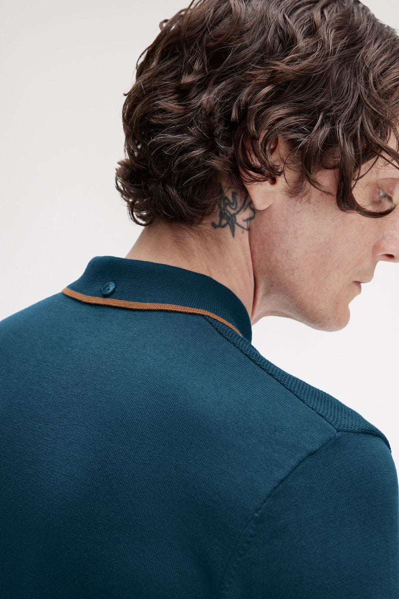 PIQUE STITCH KNITTED SHIRT