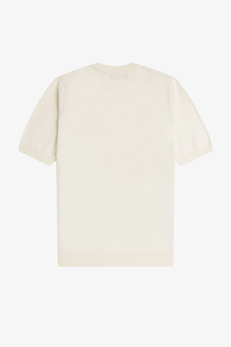 ARGYLE KNITTED T-SHIRT