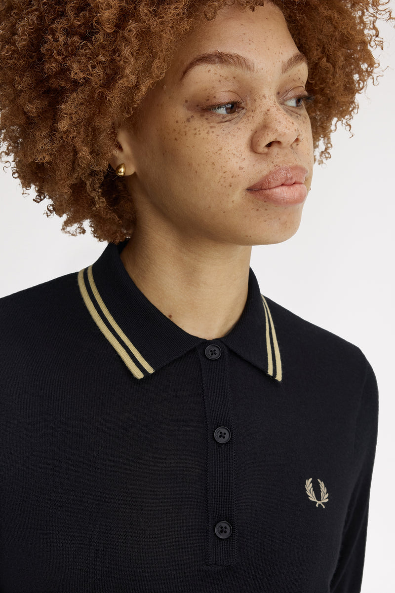 TIPPED KNITTED SHIRT