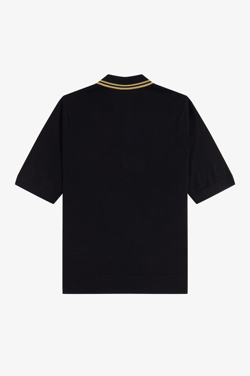 TIPPED KNITTED SHIRT