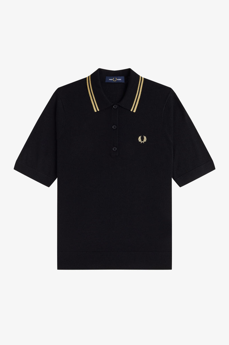 TIPPED KNITTED SHIRT
