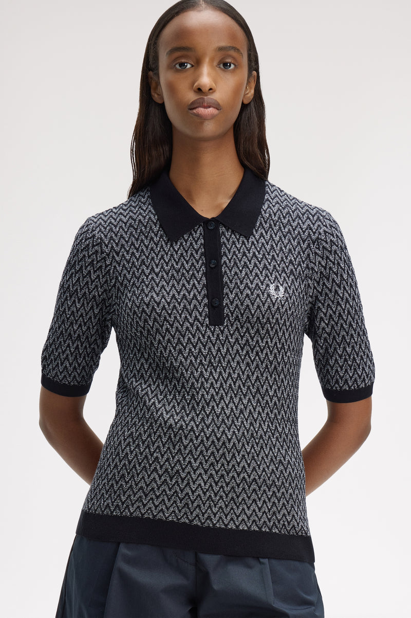 TEXTURED KNITTED SHIRT