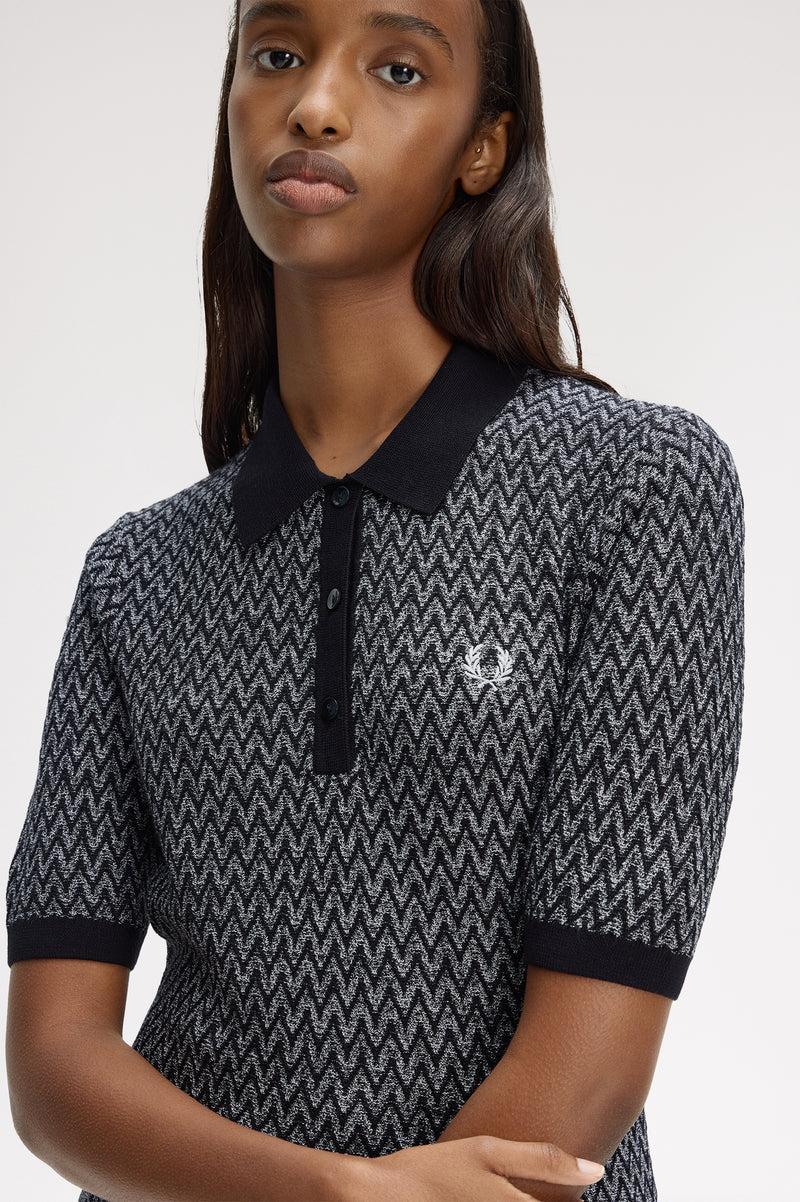 TEXTURED KNITTED SHIRT