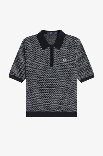 TEXTURED KNITTED SHIRT