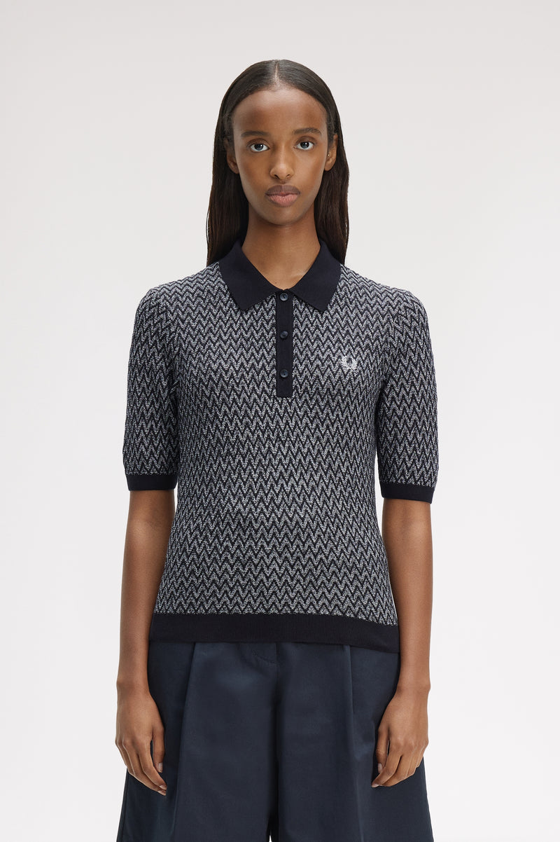 TEXTURED KNITTED SHIRT