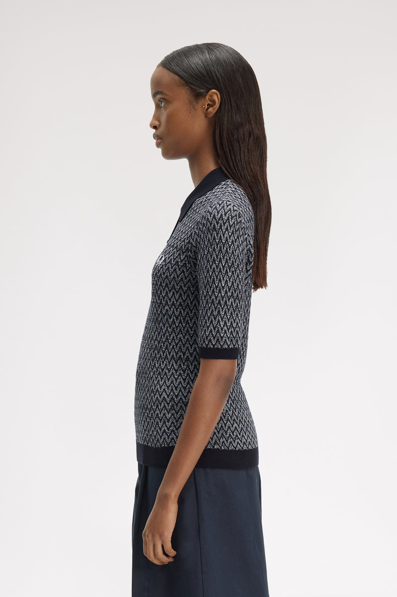 TEXTURED KNITTED SHIRT