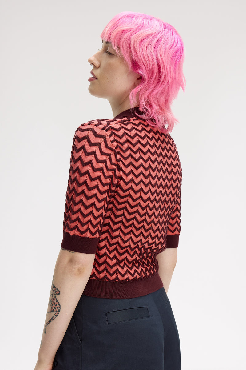 POINTELLE KNITTED SHIRT