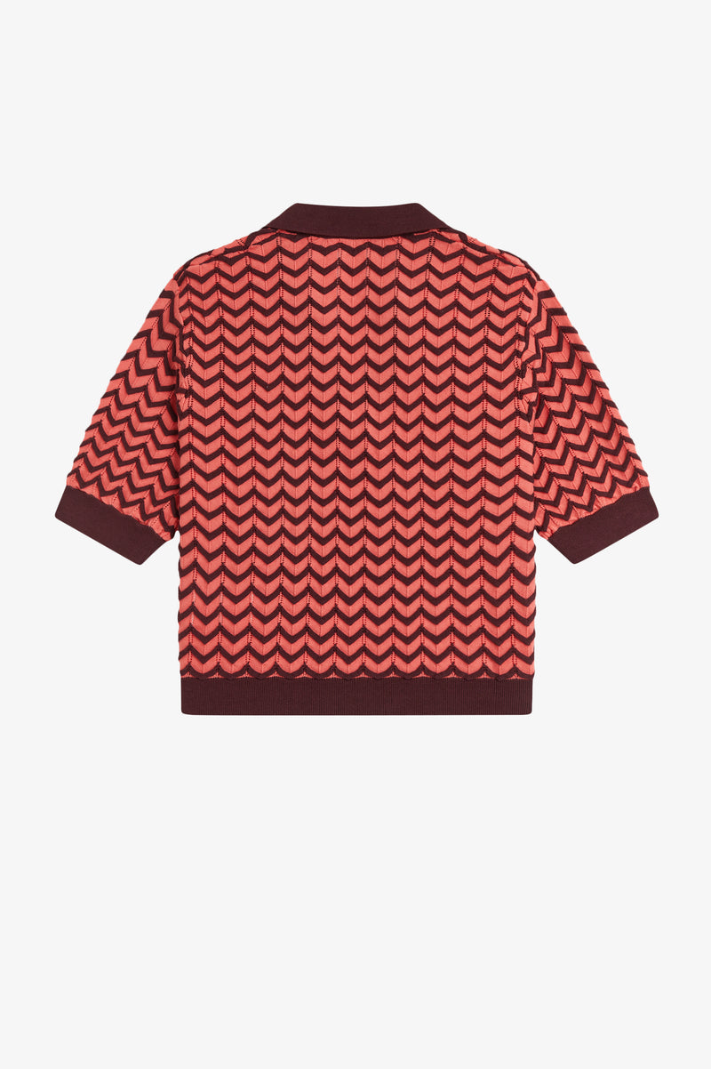 POINTELLE KNITTED SHIRT