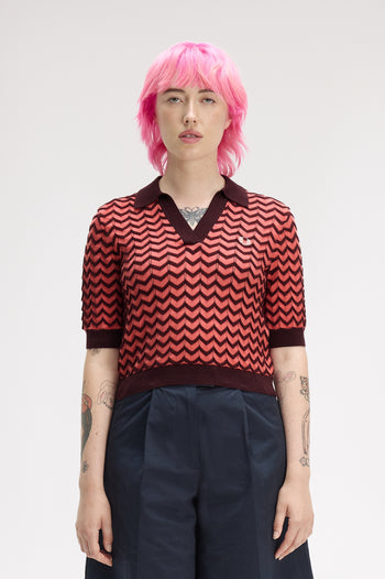 POINTELLE KNITTED SHIRT