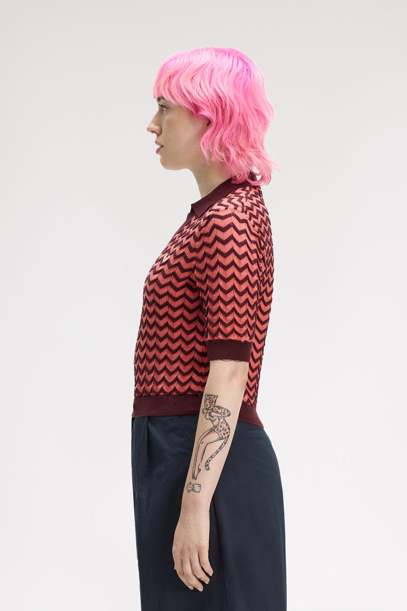 POINTELLE KNITTED SHIRT