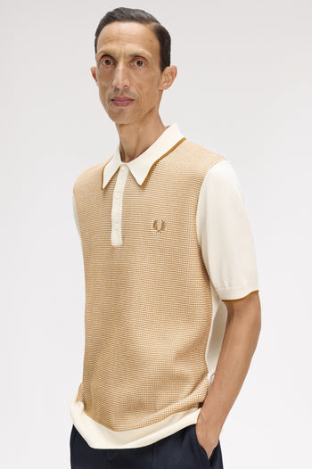 TONIC WAFFLE KNITTED SHIRT