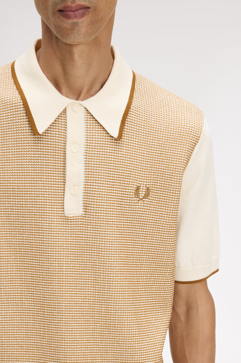 TONIC WAFFLE KNITTED SHIRT