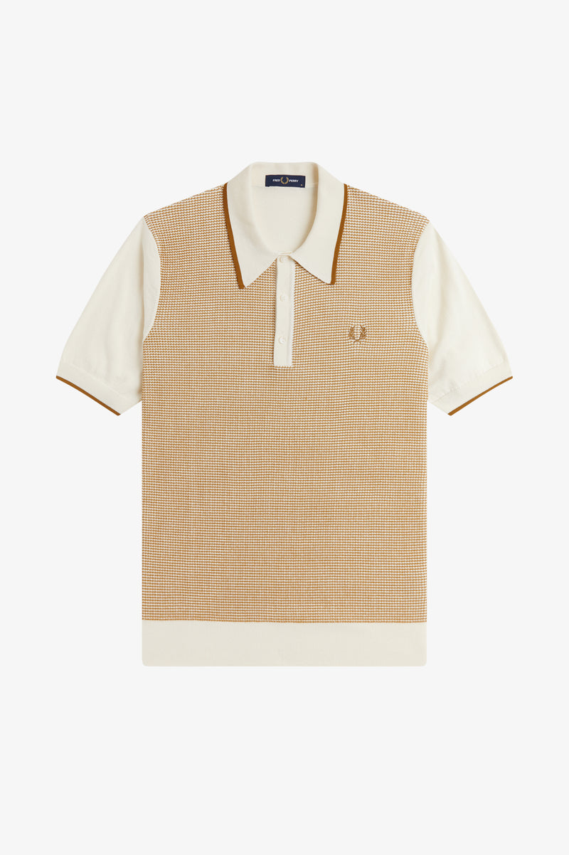 TONIC WAFFLE KNITTED SHIRT