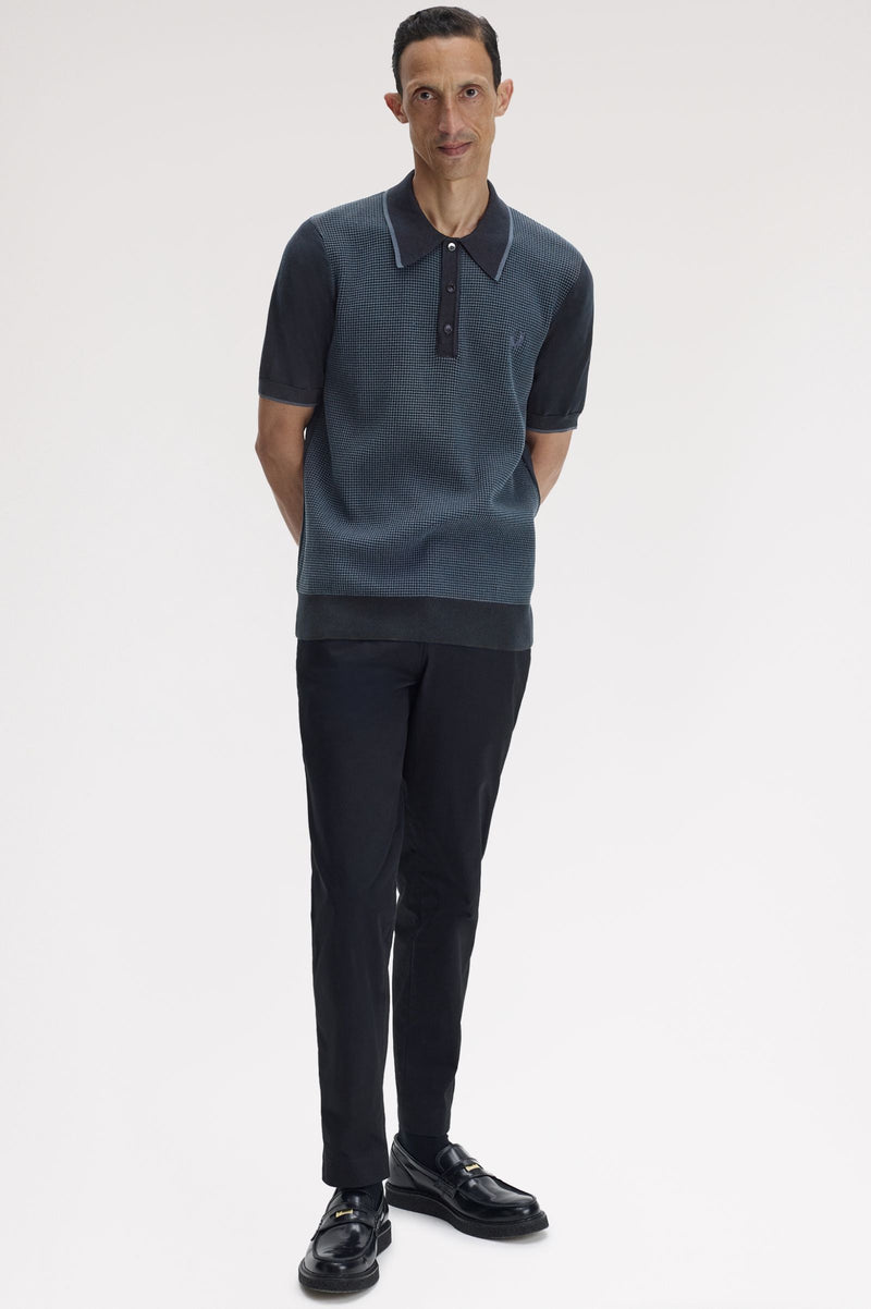 TONIC WAFFLE KNITTED SHIRT
