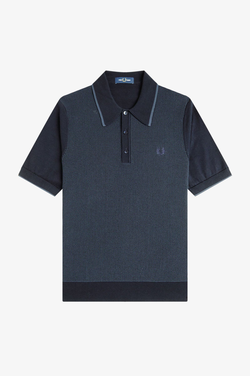 TONIC WAFFLE KNITTED SHIRT