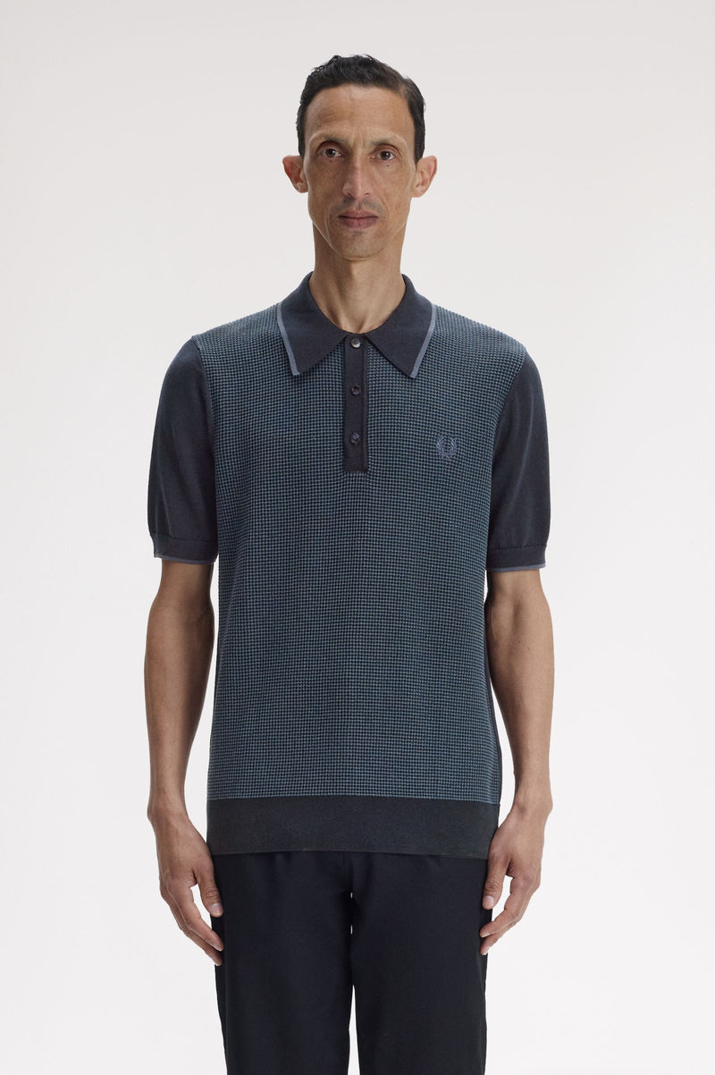TONIC WAFFLE KNITTED SHIRT