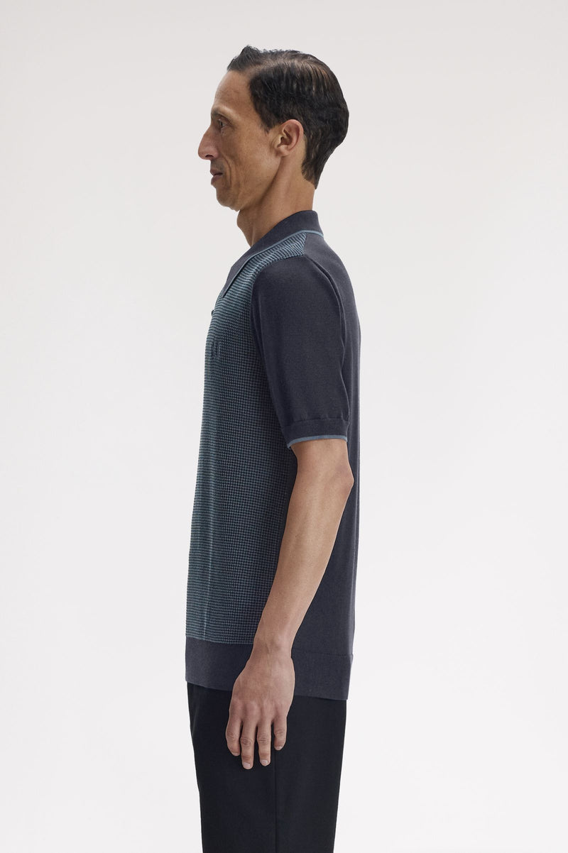 TONIC WAFFLE KNITTED SHIRT