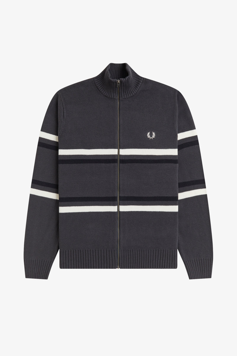 FRED PERRY GRAPHIC CARDIGAN