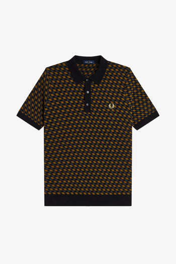 GEOMETRIC KNITTED SHIRT