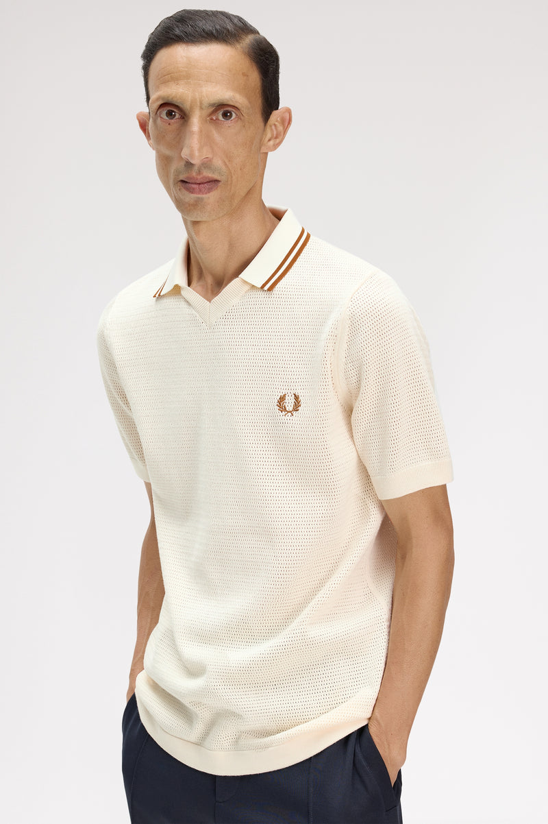 POINTELLE KNITTED SHIRT