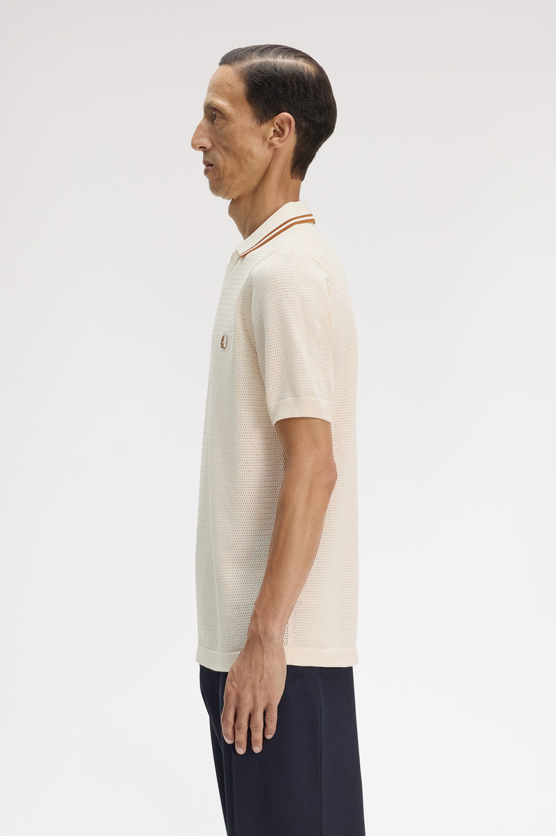 POINTELLE KNITTED SHIRT