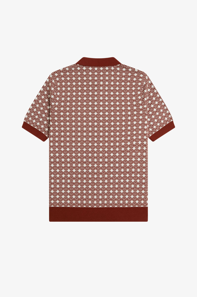 FLORAL JACQUARD SHIRT