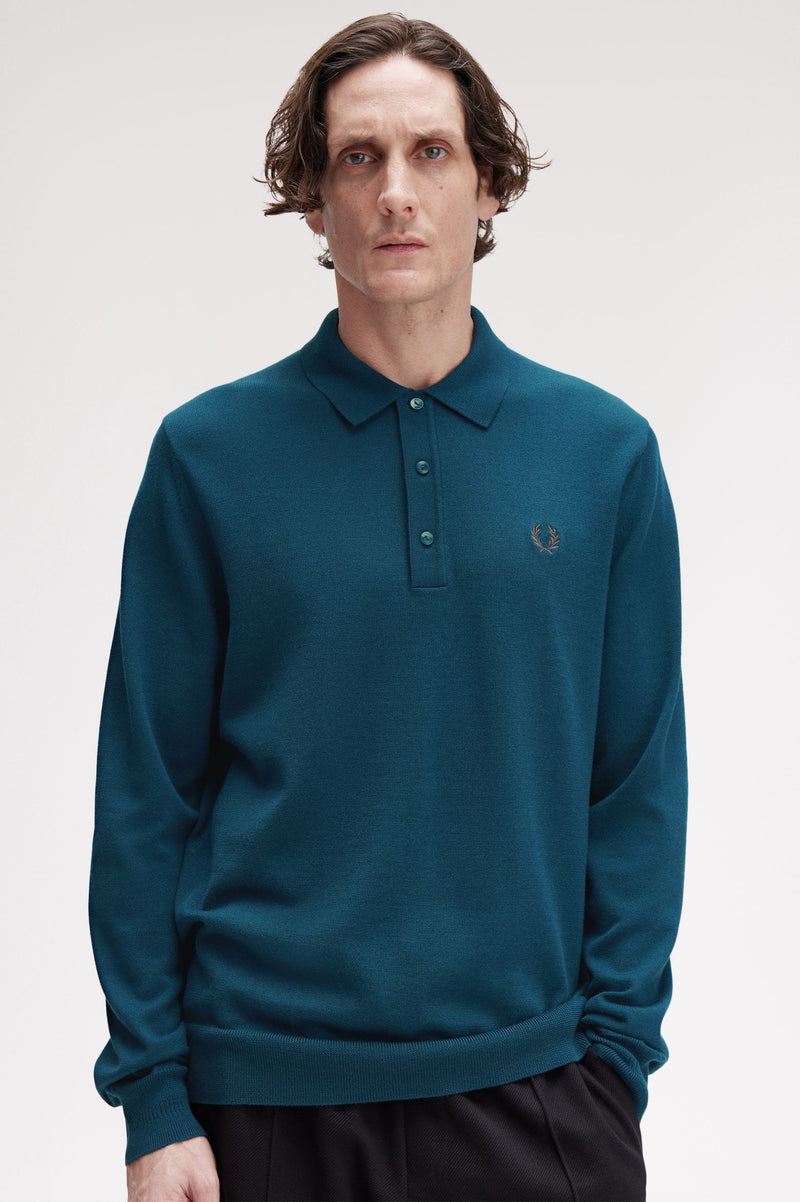 CLASSIC KNITTED SHIRT LS