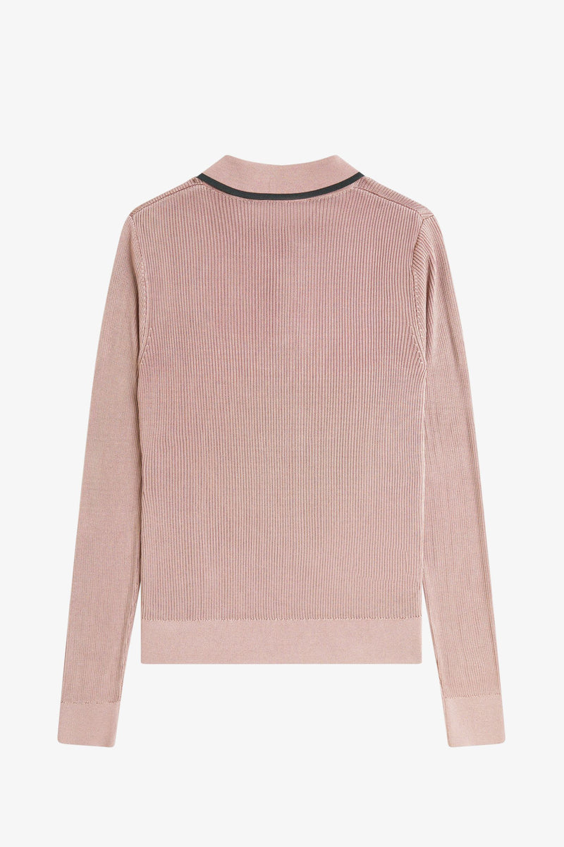 RIBBED KNITTED SHIRT