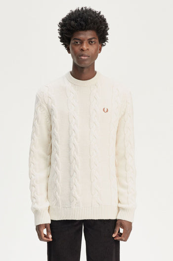 CHUNKY CABLE KNIT JUMPER