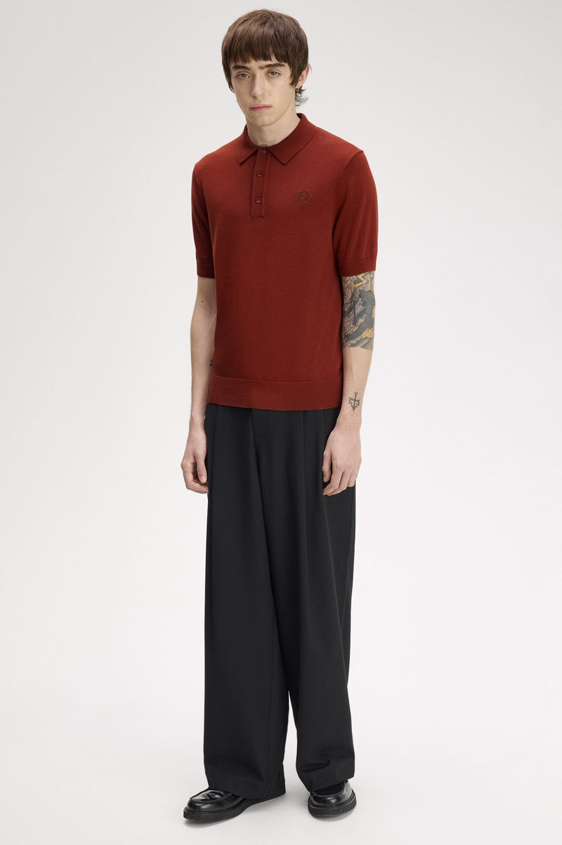 COTTON KNITTED SHIRT