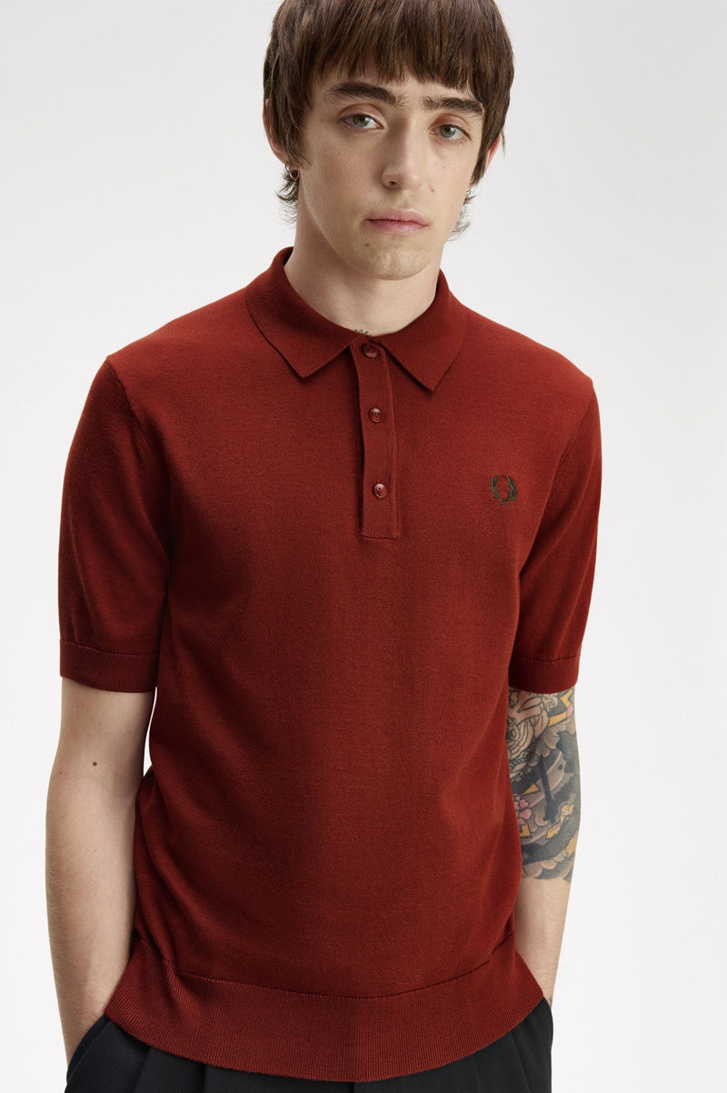 COTTON KNITTED SHIRT