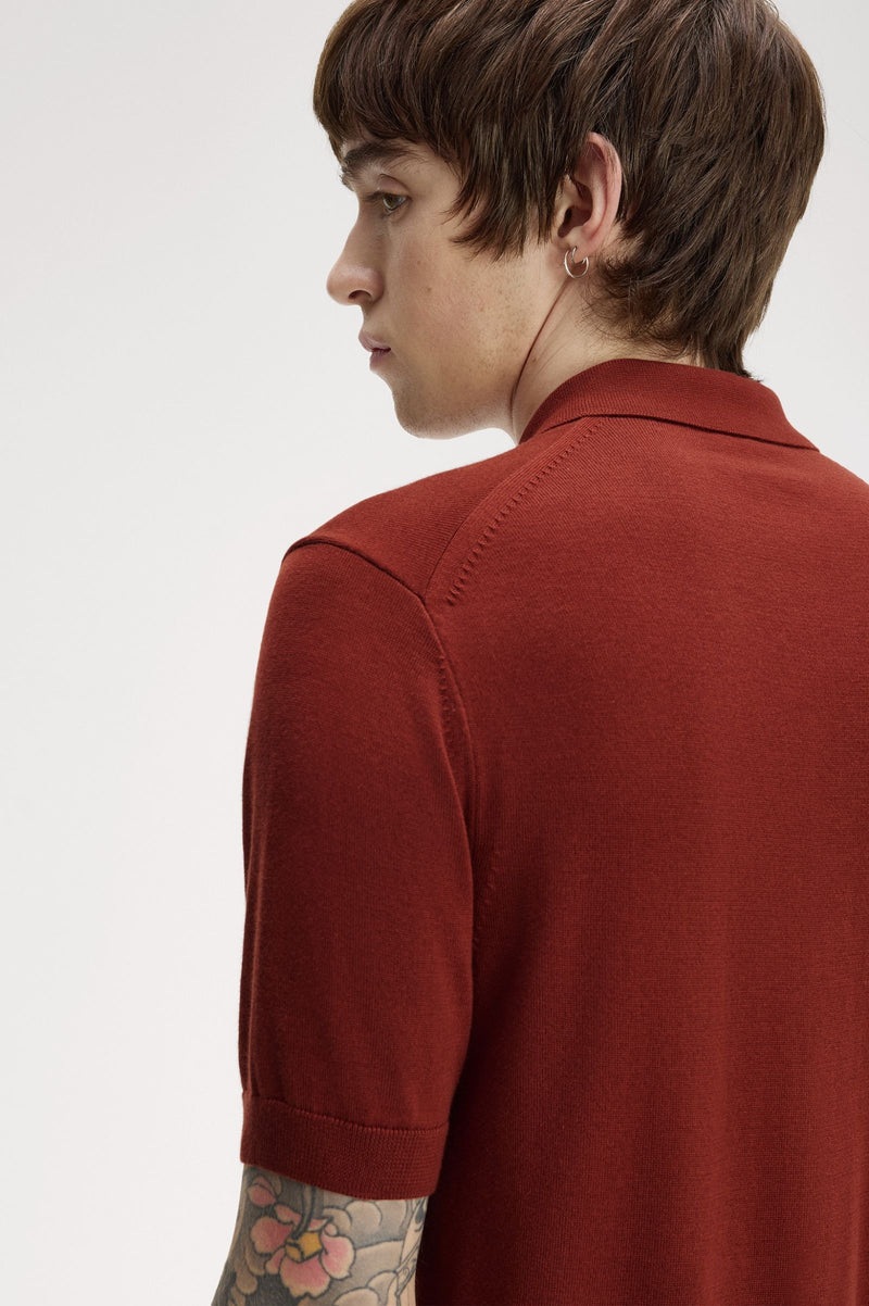 COTTON KNITTED SHIRT