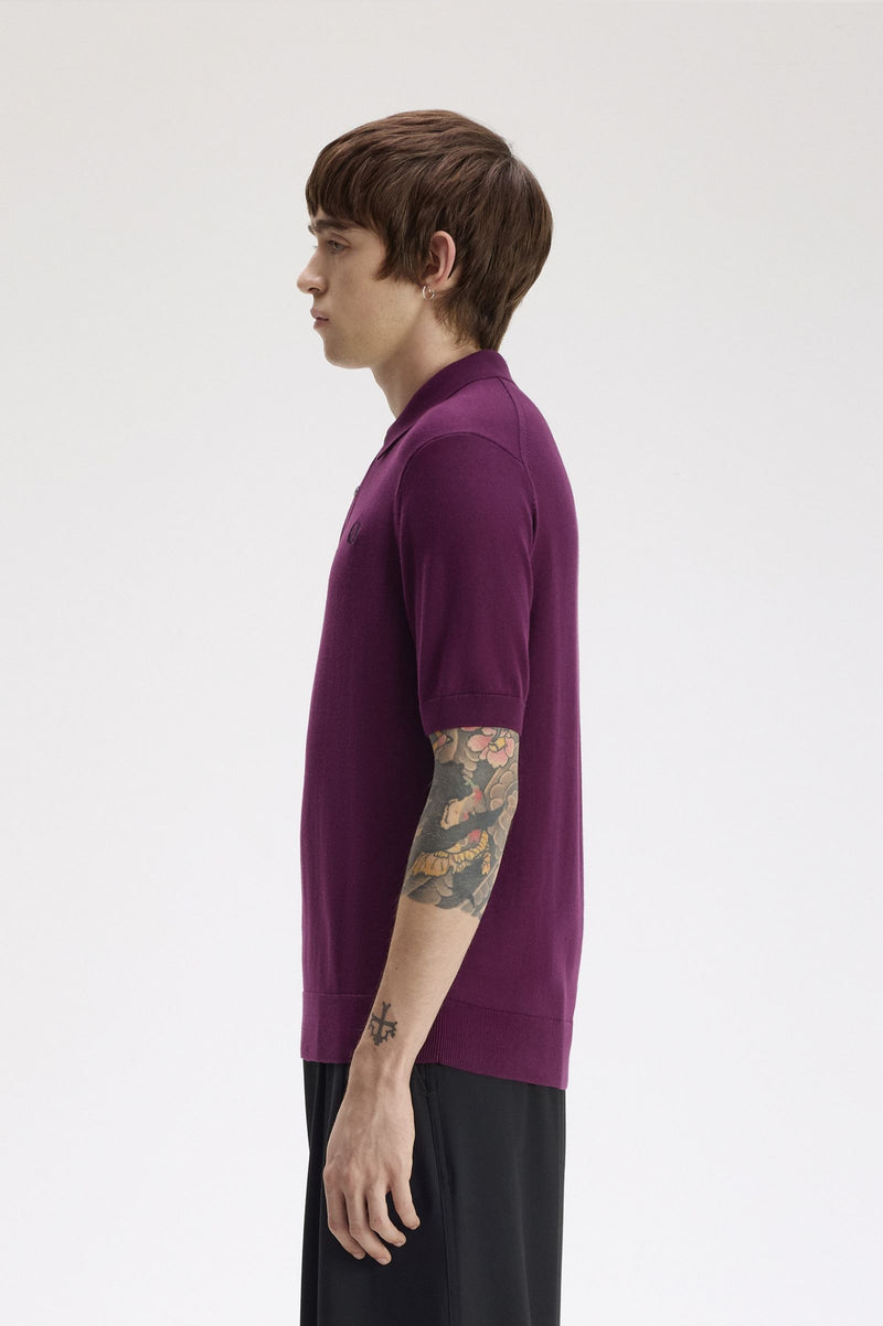 COTTON KNITTED SHIRT