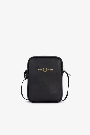 SCOTCHGRAIN LEATHER SIDE BAG