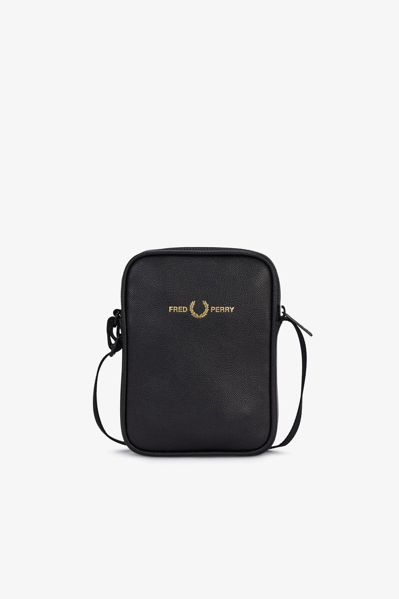 SCOTCHGRAIN LEATHER SIDE BAG