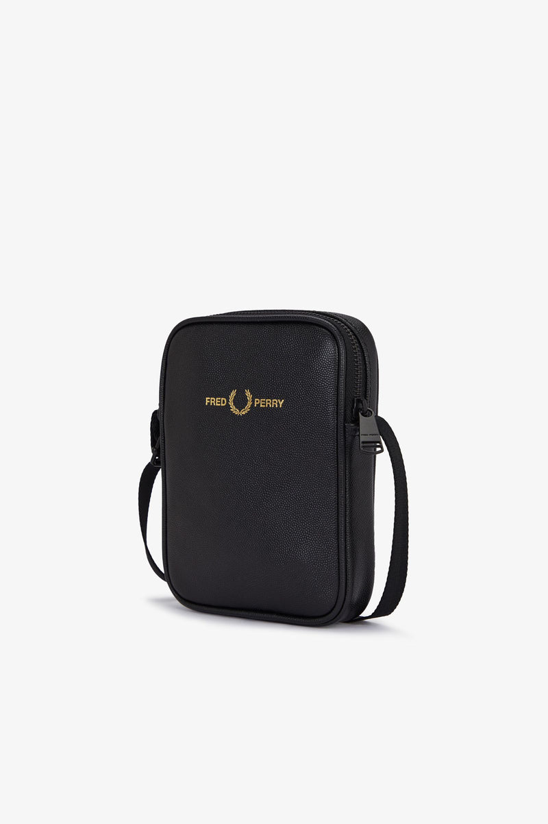 SCOTCHGRAIN LEATHER SIDE BAG