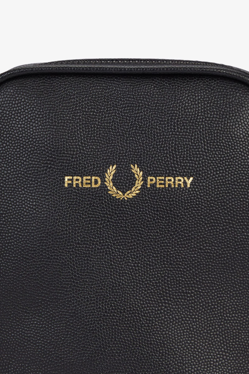 SCOTCHGRAIN LEATHER SIDE BAG