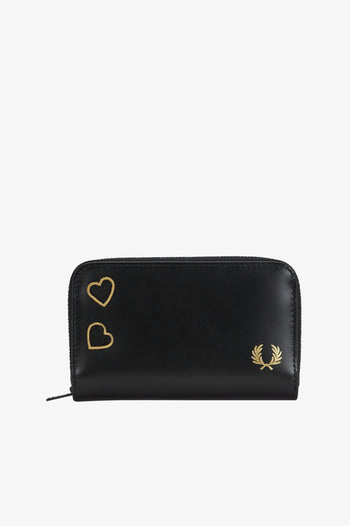 BOX LEATHER AMY WALLET
