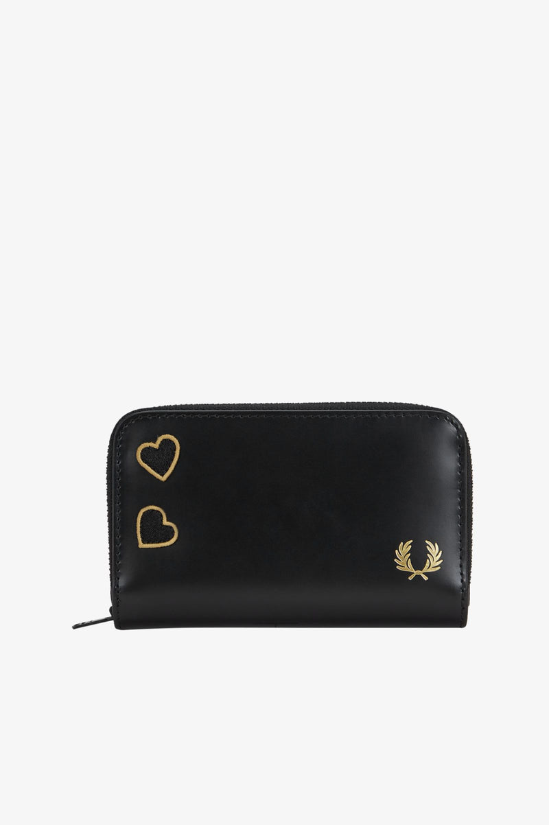 BOX LEATHER AMY WALLET