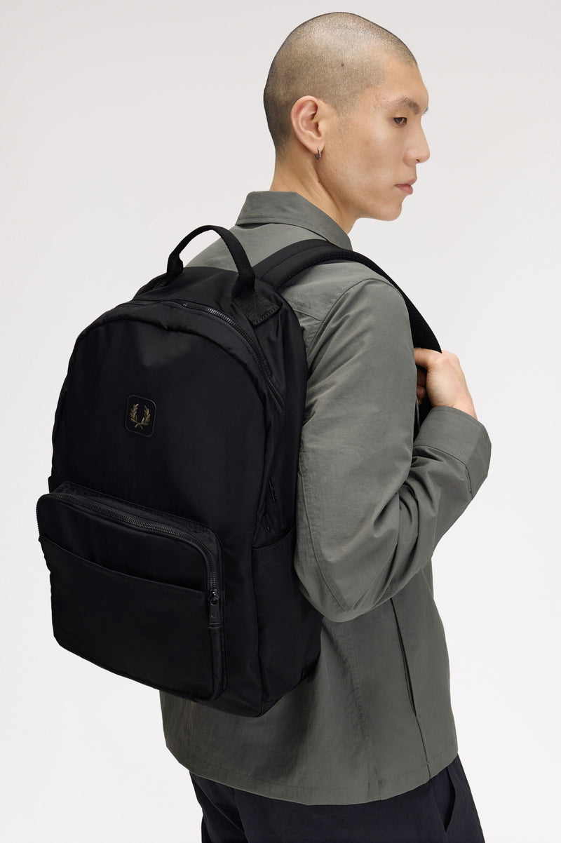 CRINKLE NYLON BACKPACK