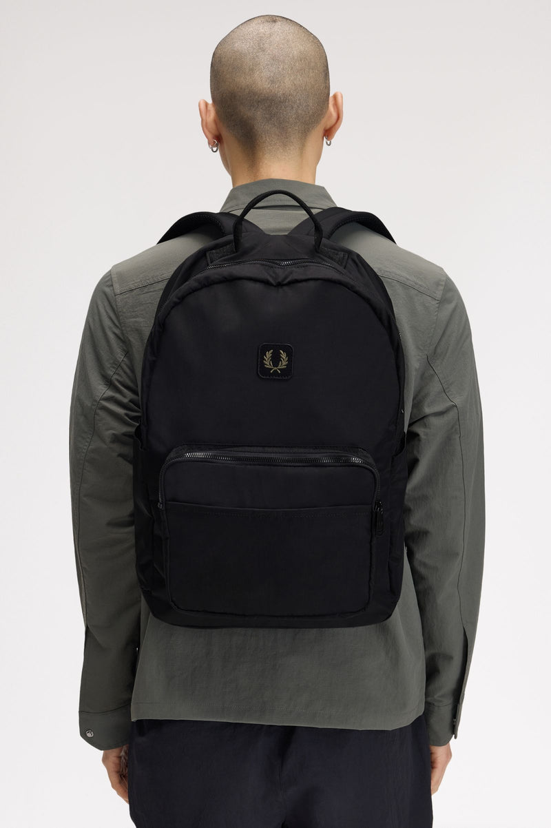 CRINKLE NYLON BACKPACK