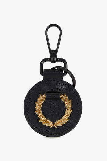 LEATHER LAUREL KEYRING