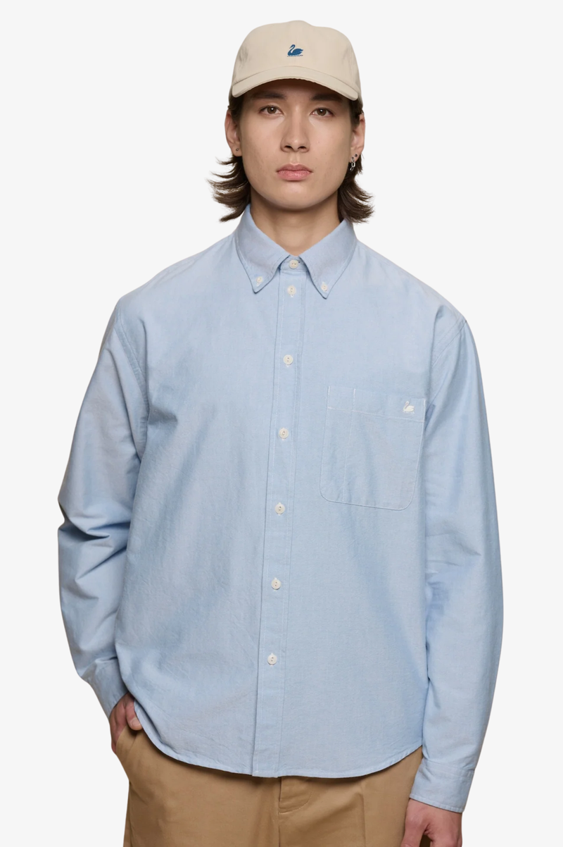 SHIRT19OX BUTTON-DOWN COTTON OXFORD LONG SLEEVE SHIRT