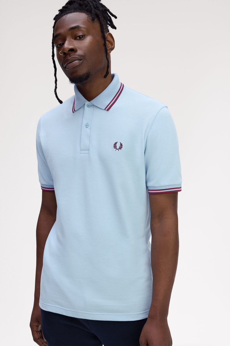 TWIN TIPPED FRED PERRY SHIRT