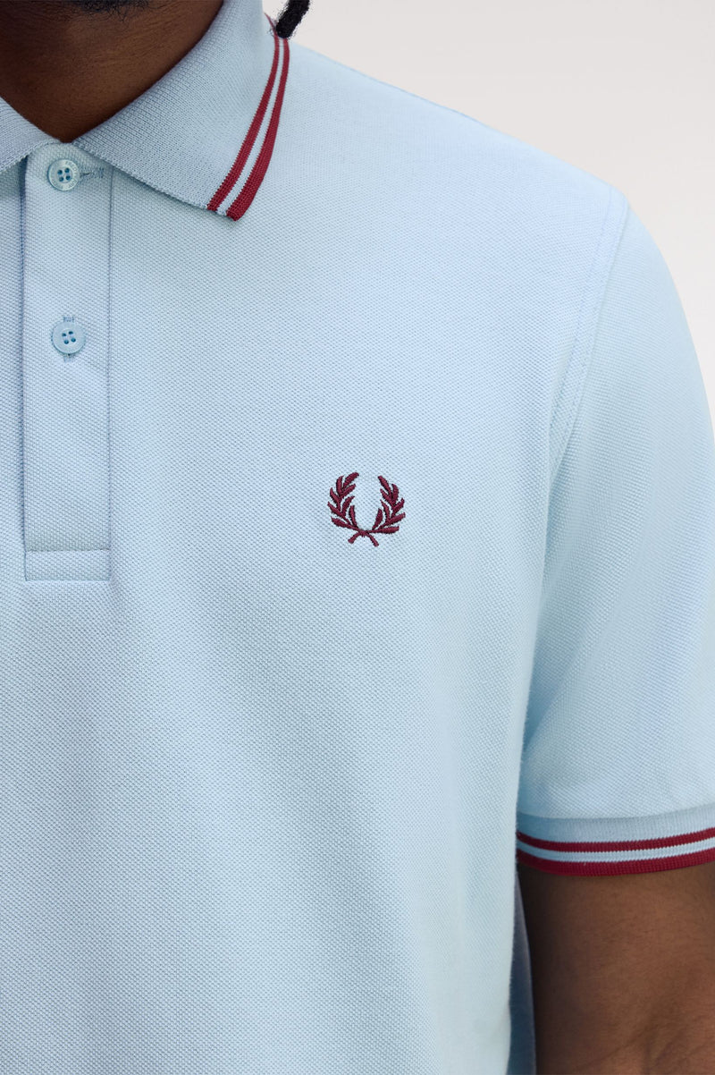 TWIN TIPPED FRED PERRY SHIRT