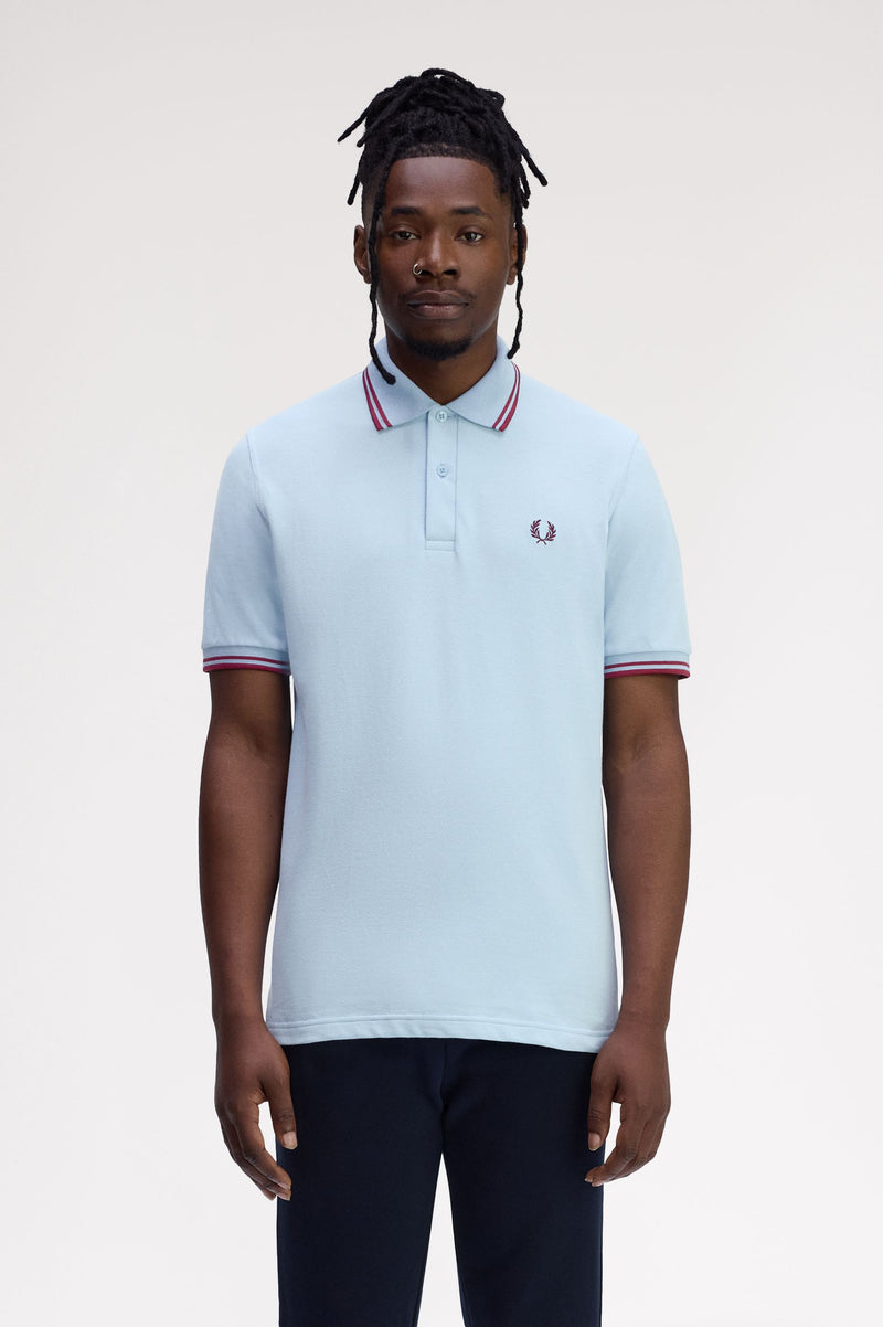 TWIN TIPPED FRED PERRY SHIRT